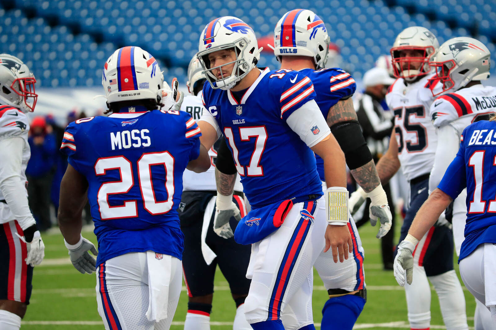 Bills on the board